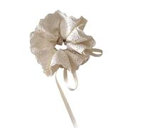 Elegante Encaje Encaje Cordones para el Cabello Para Mujeres Suave Y Elegante Locura Ideal Para Diferentes Tipos De Cabello Antideslizante Scrunchie