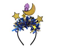 Elegante Encanto Eid Diadema Artesanía De Materiales De PVC Robustos Celebrando Las Piezas De Cabello