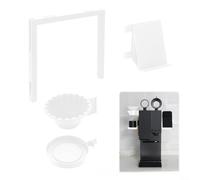 Elegante estante de almacenamiento para Bloom Studio Filtros Organizadores Tazas Tarjetas Chip y Cepillos con Para Material PLA, diseño compacto que se adapta a cualquier escritorio, acabado negro