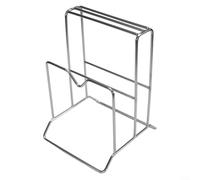 Elegante estante para cubiertos de acero inoxidable, solución de almacenamiento perfecta para mantener tu cocina organizada y elegante