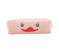 Elegante estuche multifuncional para lápices, estuche de cuero PU de primera calidad resistente al agua para estudiantes, profesores y trabajadores