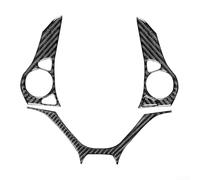 Elegante fibra de carbono volante Trim Set para Honda Civic 9 Coupe/Sedan 2012 2015 No requiere herramientas especiales