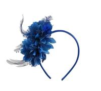 Elegante Flor Pelea De Peluquería Para Evento Del Festival De Música Boda. Reunión La Banda Cabello Mardi Gras Celebration Carnivals Party Hair Ornament