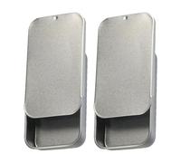 Elegante funda de hilo dental de hierro con tachuelas de diamantes, cubierta deslizante suave, solución higiénica de almacenamiento para bolsos y bolsillos, contenedor de hilo de metal con cuentas