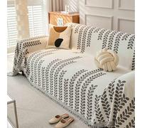 Elegante funda de sofá chaise longue impermeable y se adapta a sofás de tamaño M (180 x 420 cm), ideal para la protección de mascotas, fácil de limpiar e instalar, perfecta para decoración del hogar.