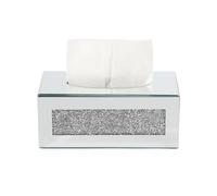 Elegante Funda para Caja Organizador de Mesa Centro Escritorio Funda Cuadrada para Caja de pañuelos(Rectangular a)