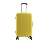 Elegante Funda Protectora para Equipaje a, Yellow 24 Inches | Funda protectora de equipaje flexible que mantiene maleta limpia para mujeres y hombres; a prueba de
