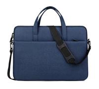 Elegante funda protectora para portátil con forro suave para ordenadores de 13/14/15 pulgadas, correa de equipaje, asa