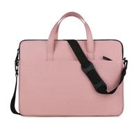 Elegante funda protectora para portátil con forro suave para ordenadores de 13/14/15 pulgadas, correa de equipaje, asa