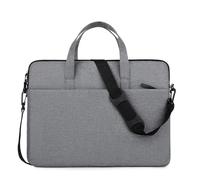 Elegante funda protectora para portátil con forro suave para ordenadores de 13/14/15 pulgadas, correa de equipaje, asa