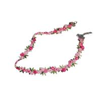 Elegante gargantilla de encaje floral ajustable, accesorio de joyería romántica para mujeres y niñas de moda, uso diario, gargantilla versátil para ocasiones, talla única, como se describe, como se