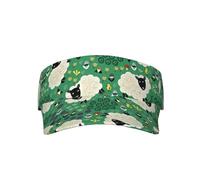 Elegante gorra unisex con visera para adultos, ajustable, ligera, para hombres y mujeres, Linda oveja de dibujos animados, Talla única
