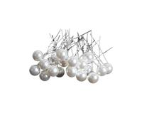 Elegante horquilla de cristal de perlas para boda, nupcial, en forma de U, horquillas de pelo para mujer, accesorios de joyería, 20 unidades (20 pines 3)