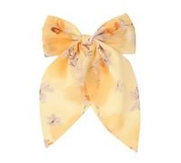 Elegante horquilla de princesa con patrón floral de Año Nuevo, ramo de pelo, elegante lazo para el pelo, accesorios para fotos, uso casual y de fiesta