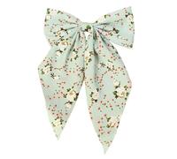 Elegante horquilla de princesa con patrón floral de Año Nuevo, ramo de pelo, elegante lazo para el pelo, accesorios para fotos, uso casual y de fiesta