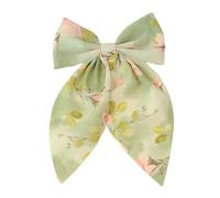 Elegante horquilla de princesa con patrón floral de Año Nuevo, ramo de pelo, elegante lazo para el pelo, accesorios para fotos, uso casual y de fiesta