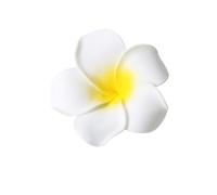 Elegante horquilla para el pelo con diseño de flor de plumeria, horquilla para niñas, horquillas laterales, herramienta para moldear el cabello femenino, decoración para el cabello