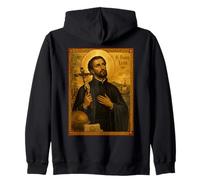 Elegante Icono católico de San Francisco Javier Sudadera con Capucha