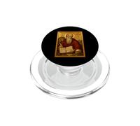 Elegante Icono católico de San Jerónimo PopSockets PopGrip para MagSafe