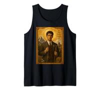 Elegante Icono católico de San Pier Giorgio Frassati Camiseta sin Mangas