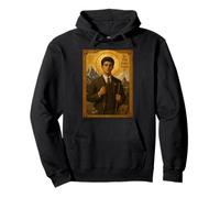 Elegante Icono católico de San Pier Giorgio Frassati Sudadera con Capucha