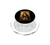 Elegante Icono católico de Santa Catalina de Bolonia PopSockets PopGrip para MagSafe