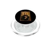 Elegante Icono católico de Santa Gemma Galgani PopSockets PopGrip para MagSafe