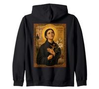 Elegante Icono católico de Santa Gemma Galgani Sudadera con Capucha