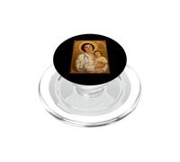 Elegante Icono católico de Santa Gianna Beretta Molla PopSockets PopGrip para MagSafe