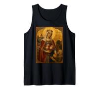 Elegante Icono católico de Santa Isabel de Hungría Camiseta sin Mangas