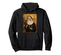 Elegante Icono católico de Santa Katharine Drexel Sudadera con Capucha
