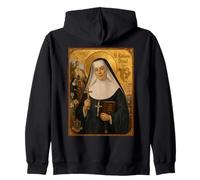 Elegante Icono católico de Santa Katharine Drexel Sudadera con Capucha