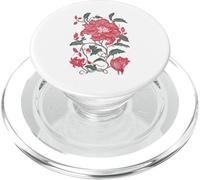 Elegante ilustración botánica de Vid Floral intrincada PopSockets PopGrip para MagSafe