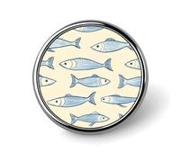Elegante insignia redonda con fórmula matemática impresa de 1 pulgada de aleación de aluminio con arte de transferencia de calor, pin de metal ligero para camisas, chaquetas y regalos únicos.