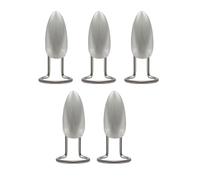 Elegante joyería gótica de cobre en tono plateado con tamaño ajustable para trajes Steampunks con armadura de dedo de cobre