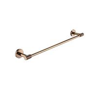 Elegante juego de accesorios de baño de cromo rosa dorado cepillado, soporte para toallas de pared, soporte para rollo de papel higiénico, gancho para bata, barra de toalla moderna para decoración