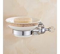 Elegante juego de accesorios de baño de latón, estante de ducha, toallero, papel higiénico y soporte para escobillas, decoración moderna