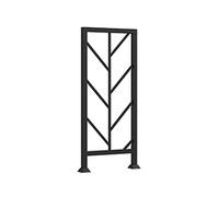 Elegante juego de barandilla de escalera de hierro para uso en interiores y exteriores, perfecto para áticos, balcones y cubiertas. 5 diseños elegantes para decoración del hogar