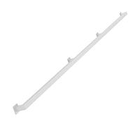 Elegante juego de barandillas de metal para interiores y exteriores con soportes de pared y tornillos, elegante reposabrazos para un apoyo seguro, perfecto para decoración del hogar