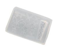 Elegante juego de moldes de silicona con lazo para crear uñas, aretes y collares, herramienta de manualidades, declaración de moda