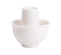 Elegante Juego de Tazas de Té de Porcelana Blanca: Taza de Té de Jade con Grasa de Oveja, Tazas de Degustación de Té Chino para una Experiencia