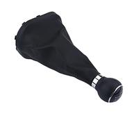 Elegante Kit de Funda para Palanca de Cambios de 6 Velocidades para II 2 MK2 2003-2010, Plástico Negro de Alta Calidad + Cuero, Ajuste Directo, 1 Kit para Entusiastas del Automóvil