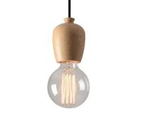 Elegante lámpara Colgante Retro de un Solo Cabezal, escandinavo, pequeña lámpara Colgante Bohemia Creativa de una luz, lámpara de suspensión Personalizada para Dormitorio, Comedor y Restaurant