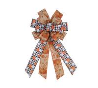 Elegante Lazo de de Otoño de Lino de Imitación para una Decoración Exterior Brillante y Duradera (61.00)