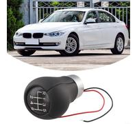 Elegante LED rojo 6 velocidades manual palanca de cambios para BMW E30 E36 E46 E53 E60 E90 E91 interior del vehículo
