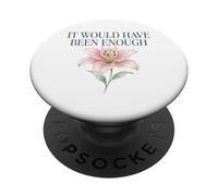 Elegante Lirio habría Sido Suficiente fe Cristiana PopSockets PopGrip Adhesivo