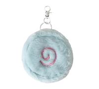 Elegante llavero de pastel de pescado, portátil, organizado, multiuso, tarjetero para baratijas, llaves, regalo decorativo, bolsa de moda con forma de pez, Blue, Mass Beauty