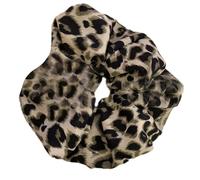 Elegante locura leopardo impresión lazos para el cabello cómodas bandas elásticas estilo accesorios para el cabello para mujeres y niñas