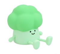 Elegante luz nocturna de brócoli con tres ajustes de brillo y apagado automático después de 30 minutos