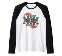 Elegante MAMÁ Boho Art DÍA DE LA Madre Camiseta Manga Raglan